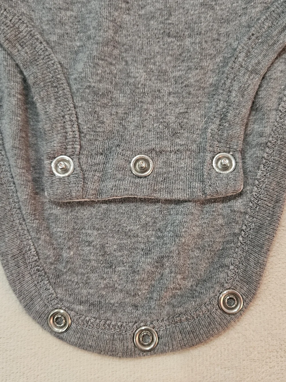 Carter's Gray Baby Bodysuit - 18 Months
